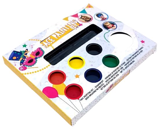 Face Painting Kit | Kids Face and Body Paint Kit | Non-Toxic | Tattoo for Parties, Face paint, Halloween Makeup