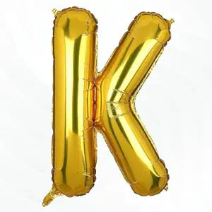 Alphabet Foil balloon | Letters A-Z and Numbers 0-9 in 16 inch | Alphabet foil balloon letters | Golden foil Balloons for Birthday, Other Kind of Parties, Celebrations and Decorations.