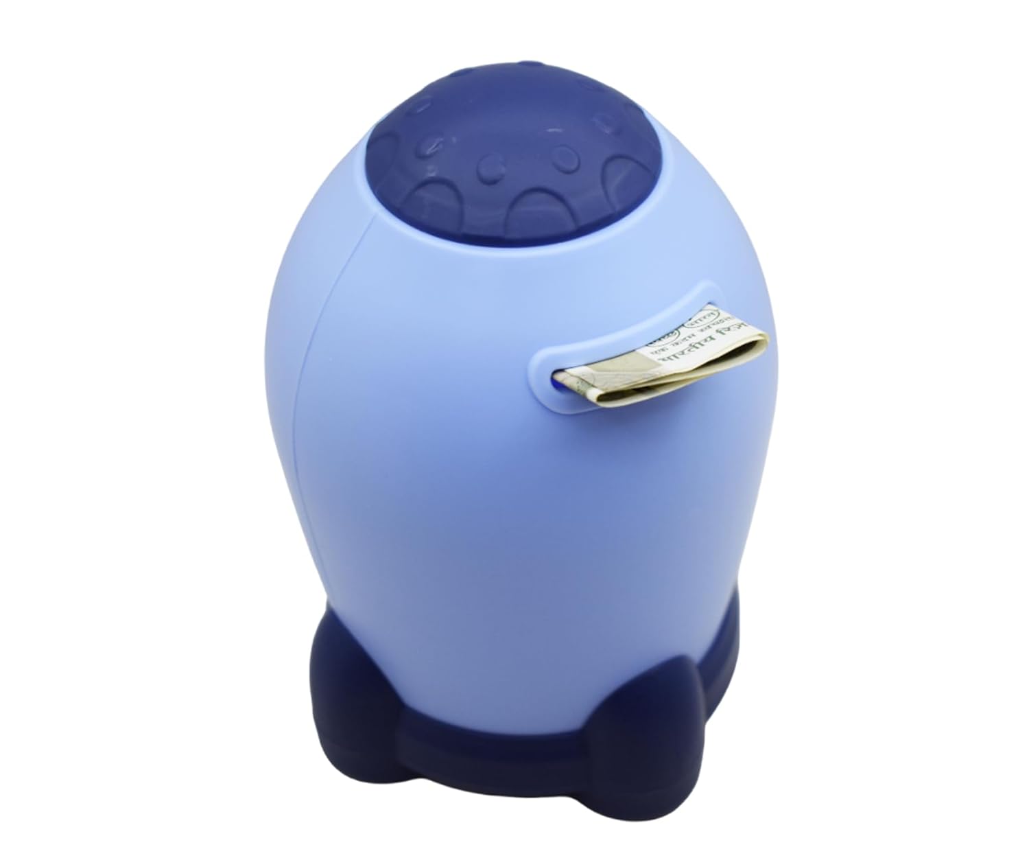 Rocket Piggy Bank | Password Number Lock Code | Plastic Cartoon Coin Box | Money Saving | BlueBank for Children's