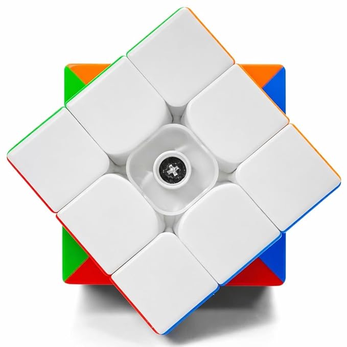 3x3 Magnetic Speed Cube | UV Coated High-Grip Sticker less 3x3x3 | Magnetized Speed cube with Anti-Stick Design | 56mm Smooth & Stable Puzzle