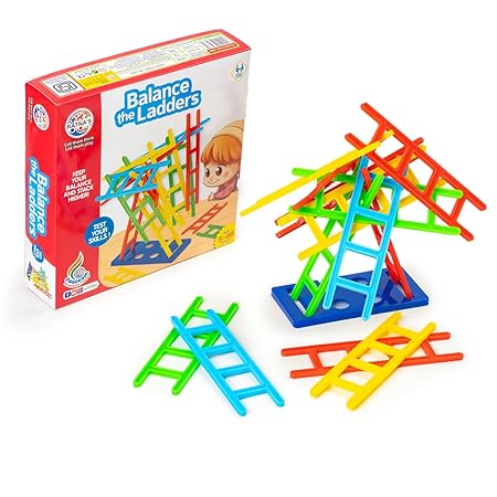 Stacking Balance Game | Chair and Ladders