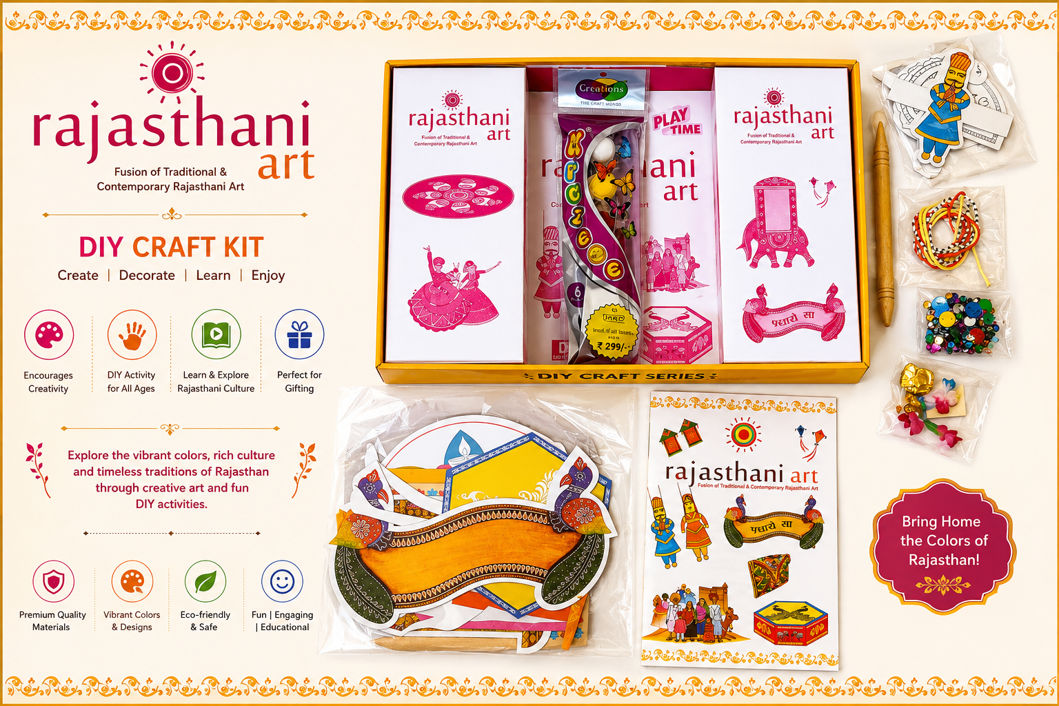 Rajasthani Art & Craft Kit
