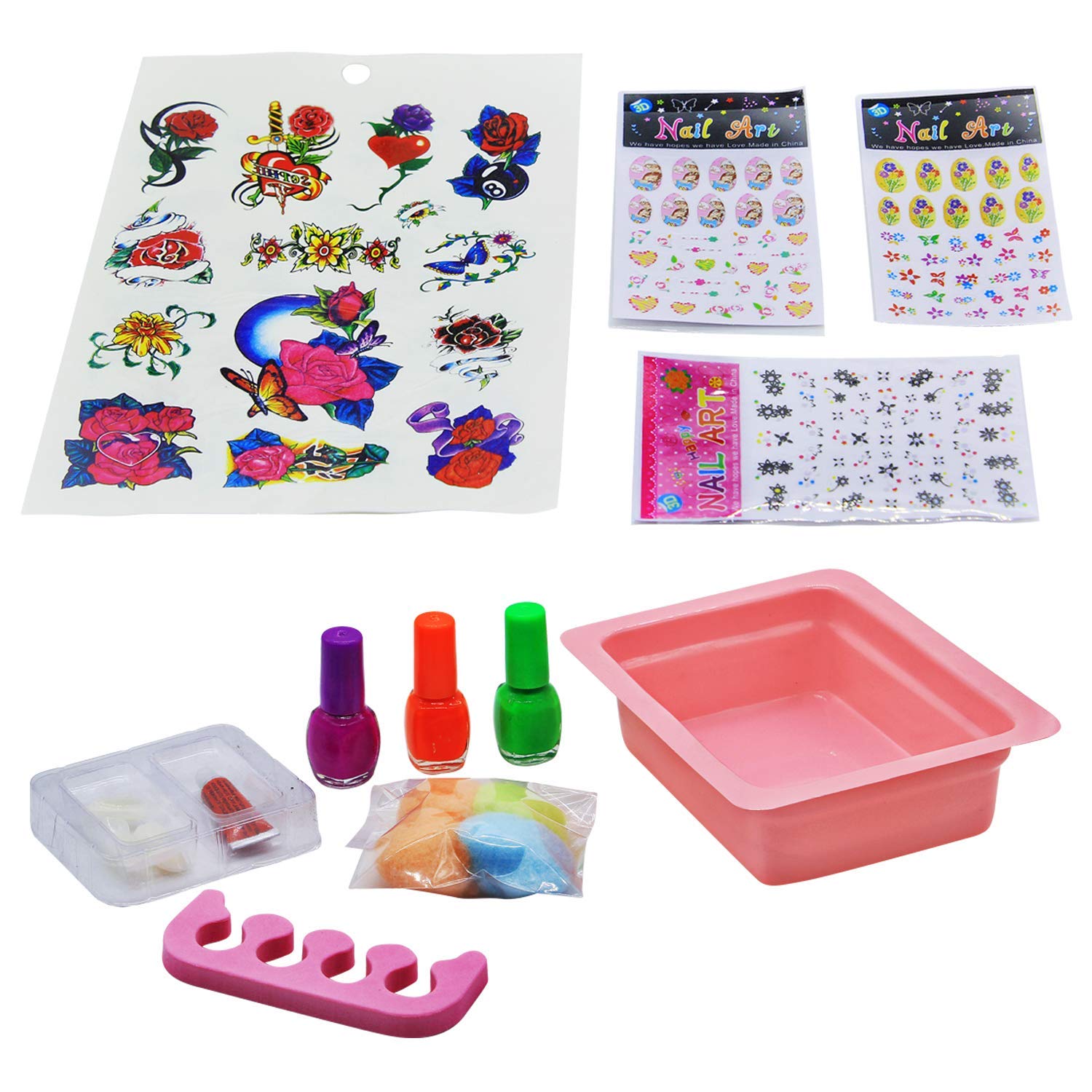 Nail Art Studio | Creative Gifts for Girls | Kids Nail Polish KIT with Accessories