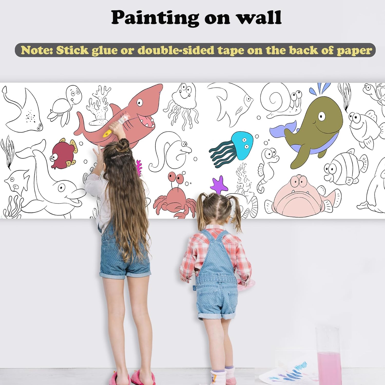 Children's Drawing Roll | Colouring Paper Roll | DIY Painting Drawing Paper Roll | Kids Art | Early Educational for Kids