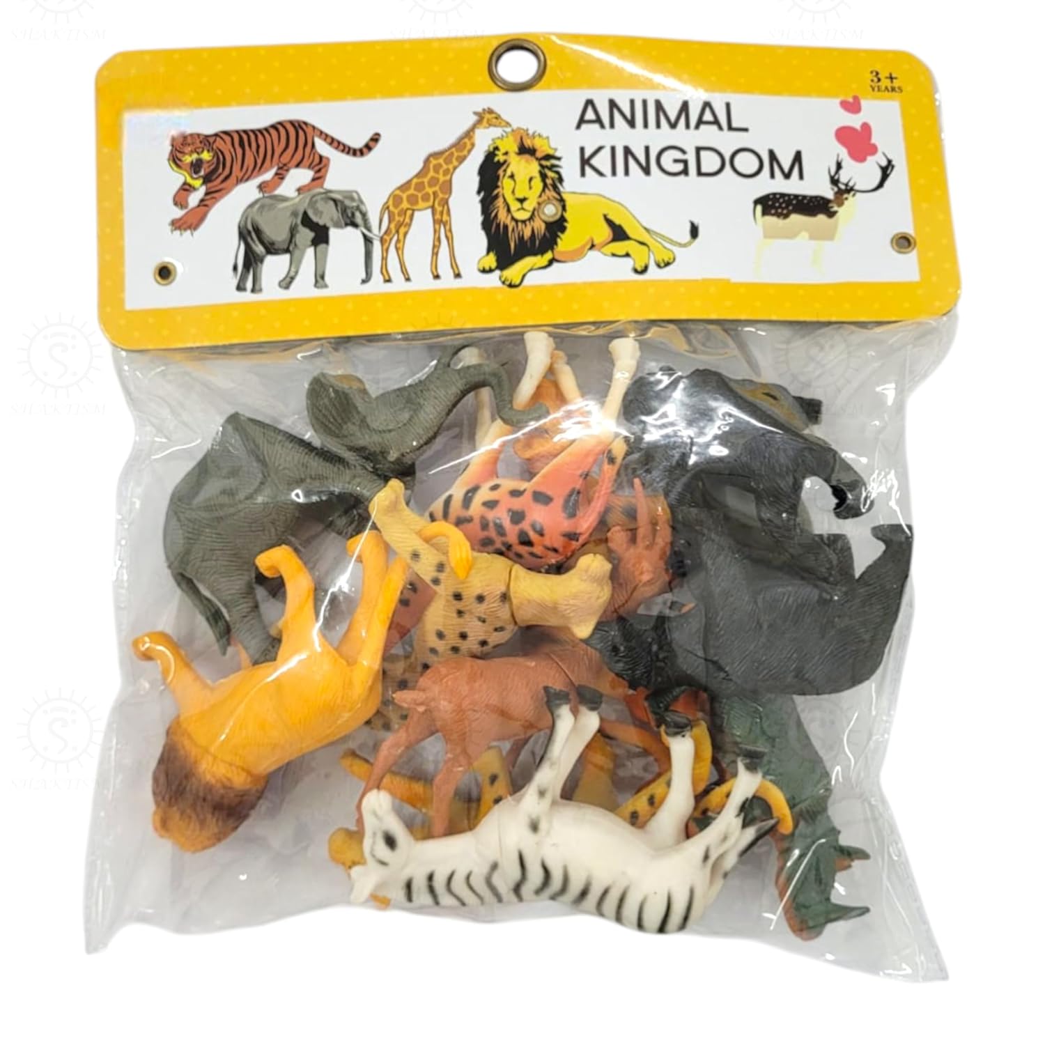 Wild Animal Toy Figures Set for Kids | Pretend Play & Learning Animal Figures
