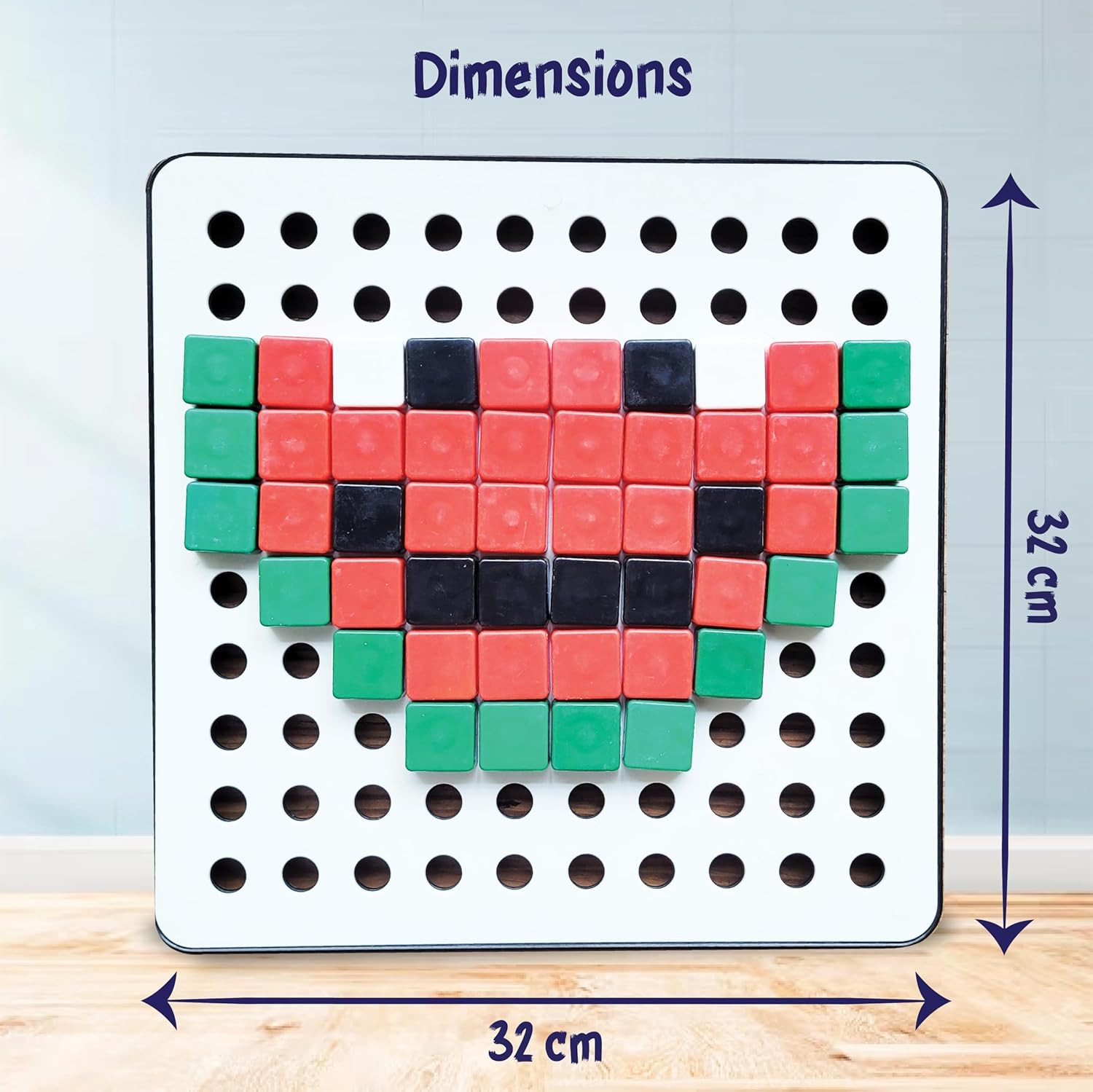 Pixel Cubes Puzzle Toy for Children | Early Education| Brain Games for Kids|Pixel Game | Educational Board Games|240 Cubes with Pixel Board & Book