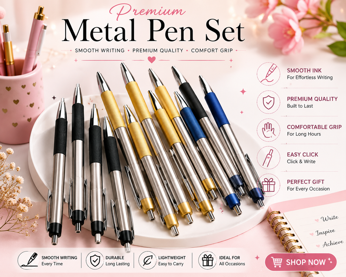 Lightweight Metal Body 0.7 Mechanical Pencil