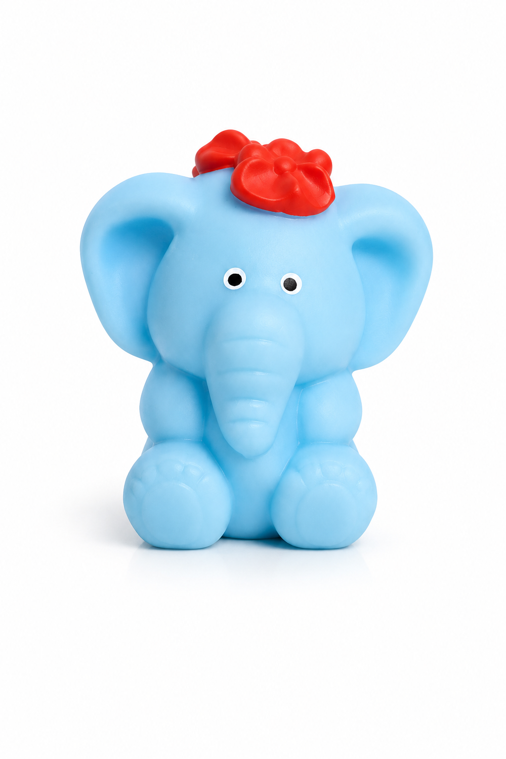 Baby Elephant Shape Toy ChuChu Sound with BPA Free NonToxic for Kids | Set of 1