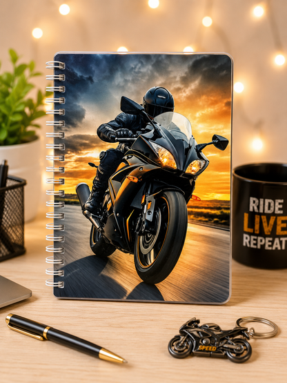 Vehicles Theme Slim Notebook | Kids Diary | Premium Journal for School, Drawing & Writing
