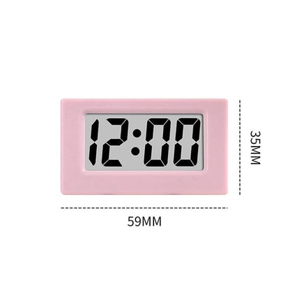 Mini Digital Clock | Portable | Cute Electronic for Car Dashboard | Student |Desktop Clock Home Office Bedroom Decor
