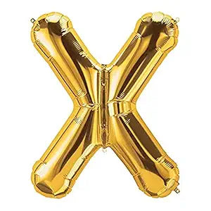 Alphabet Foil balloon | Letters A-Z and Numbers 0-9 in 16 inch | Alphabet foil balloon letters | Golden foil Balloons for Birthday, Other Kind of Parties, Celebrations and Decorations.