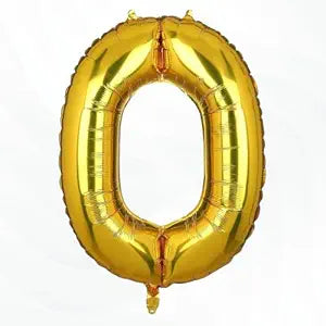 Alphabet Foil balloon | Letters A-Z and Numbers 0-9 in 16 inch | Alphabet foil balloon letters | Golden foil Balloons for Birthday, Other Kind of Parties, Celebrations and Decorations.