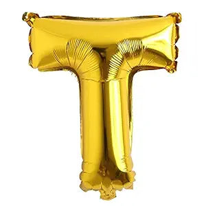 Alphabet Foil balloon | Letters A-Z and Numbers 0-9 in 16 inch | Alphabet foil balloon letters | Golden foil Balloons for Birthday, Other Kind of Parties, Celebrations and Decorations.
