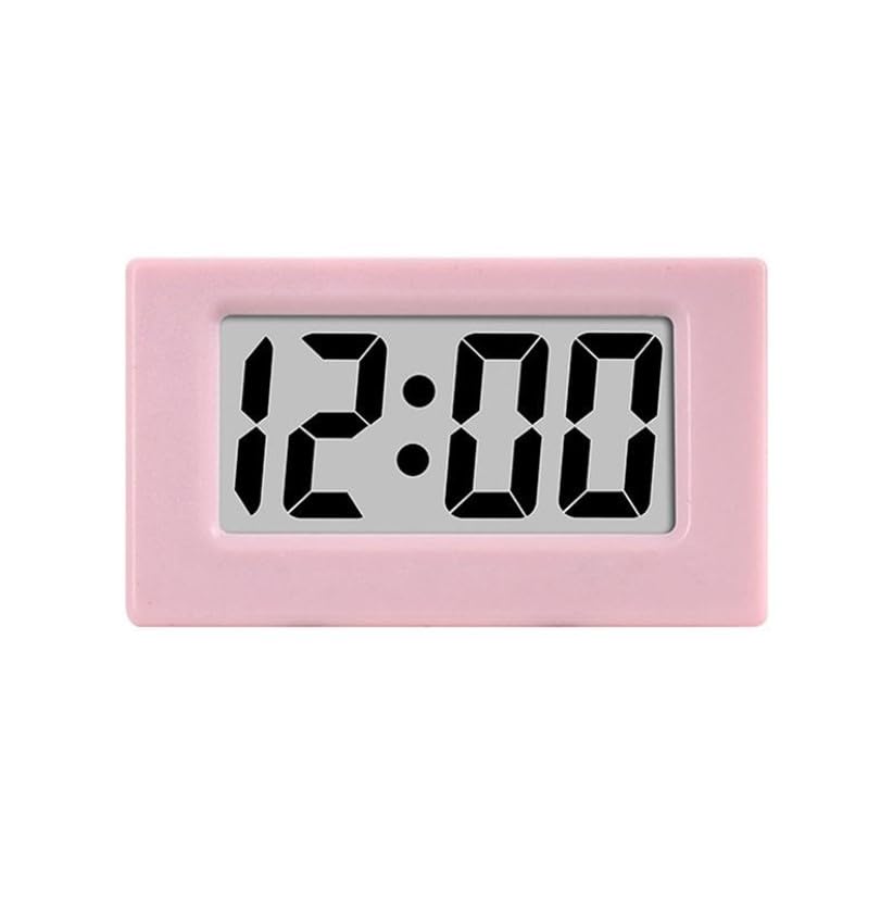 Mini Digital Clock | Portable | Cute Electronic for Car Dashboard | Student |Desktop Clock Home Office Bedroom Decor