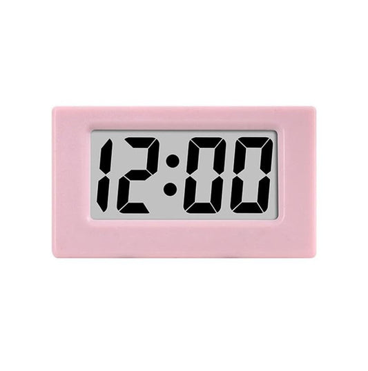 Mini Digital Clock | Portable | Cute Electronic for Car Dashboard | Student |Desktop Clock Home Office Bedroom Decor