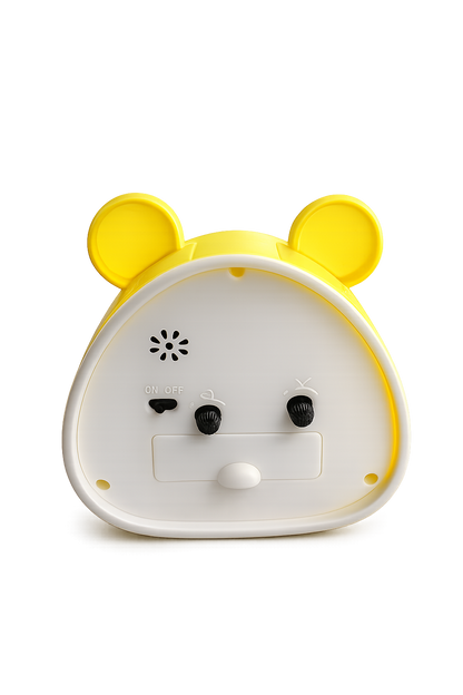 Alarm Clock for Students | Mini Alarm Clock for Kids | Loud Alarm Clock for Heavy Sleepers | Alarm Clock for Bedroom | Table Clock for Study Table | Yellow