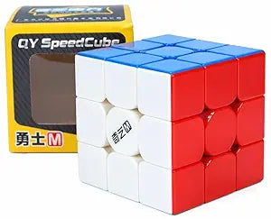 3x3 Magnetic Speed Cube | UV Coated High-Grip Sticker less 3x3x3 |  Magnetized Speed cube with Anti-Stick Design | 56mm Smooth & Stable Puzzle
