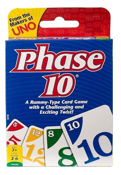 Phase 10 | Card Game with challenging and Exciting Twist
