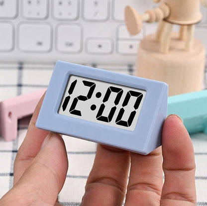 Mini Digital Clock | Portable | Cute Electronic for Car Dashboard | Student |Desktop Clock Home Office Bedroom Decor