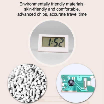 Mini Digital Clock | Portable | Cute Electronic for Car Dashboard | Student |Desktop Clock Home Office Bedroom Decor