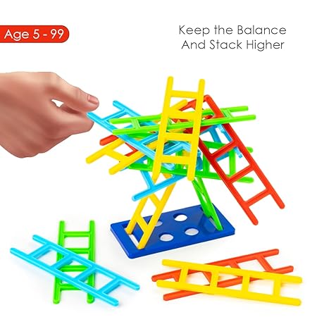 Stacking Balance Game | Chair and Ladders