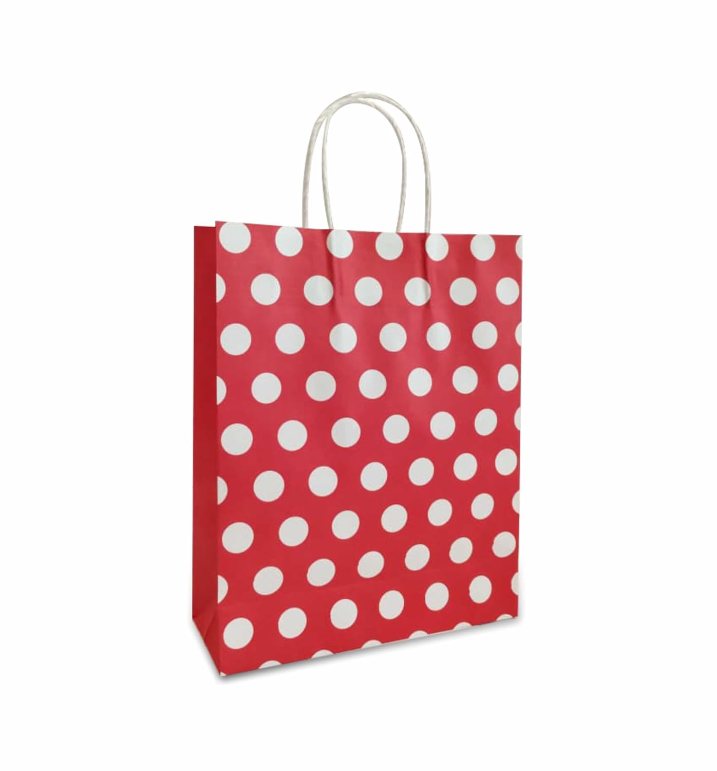 Paper Gift Bags with Handles | Polka Dot Paper Party Favour Bags | Kid’s Birthday | Baby Shower | Wedding | Festivals | Holiday Party