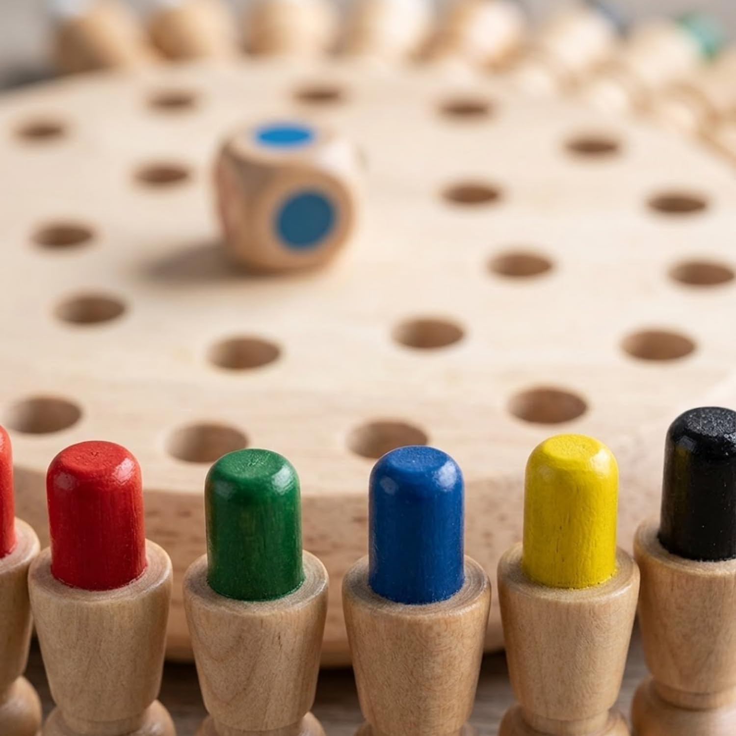 Wooden Memory Chess Game for Kids – Montessori Educational Colour Matching Board Game | Brain Booster & Concentration Toy for Boys & Girls Ages 3-8 Years