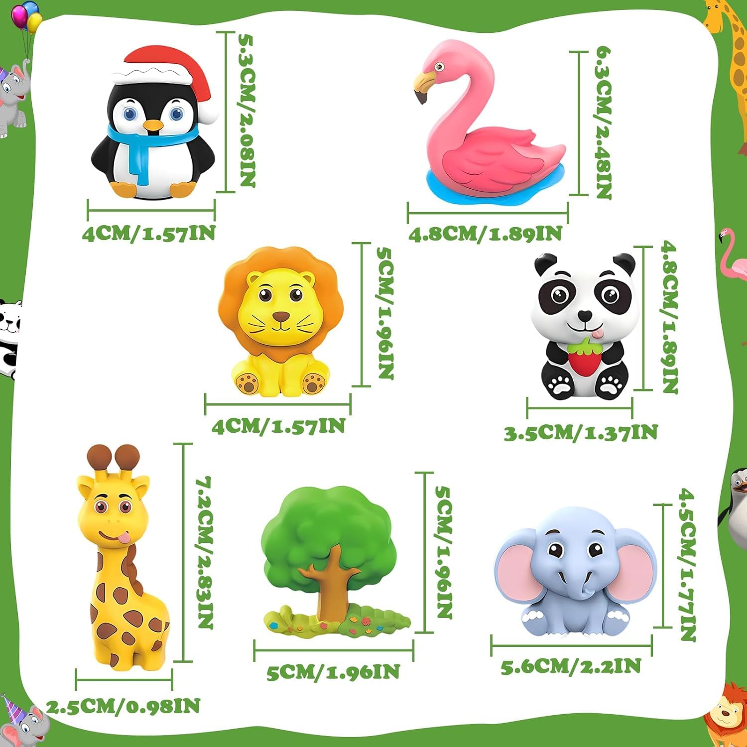 DIY Mould & Paint Craft Kit - Animal Kingdom Kids DIY Craft for 5 Years | POP Figurine Set with Pigments Palette | Mould Painting Art & Craft Set