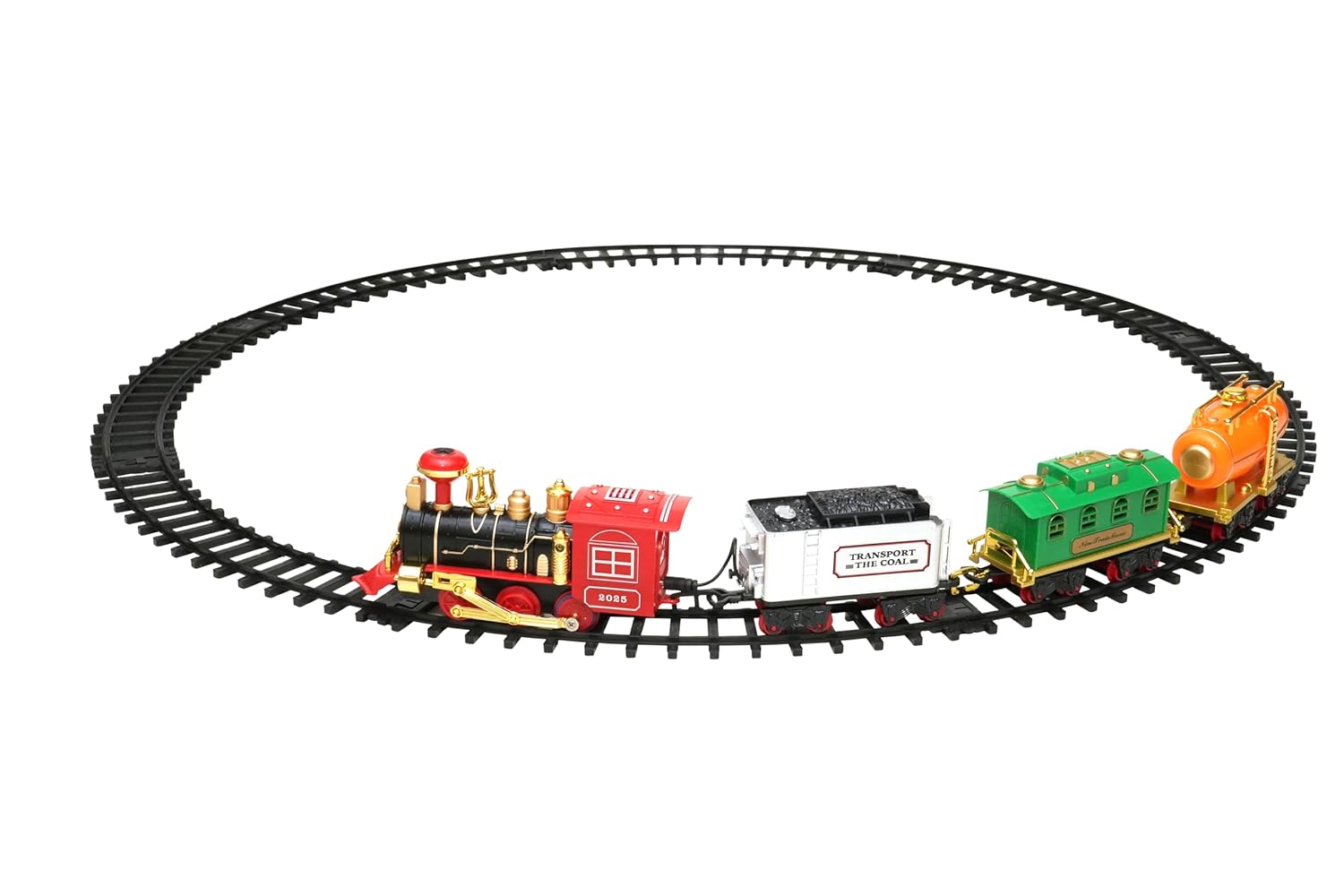 Super Classic Choo Choo Train Set with Smoke Effect and Sound