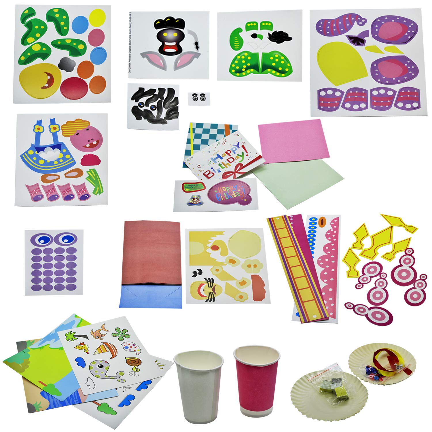 6 in 1 Craft Box | DIY Art & Craft Activity Kit for Kids