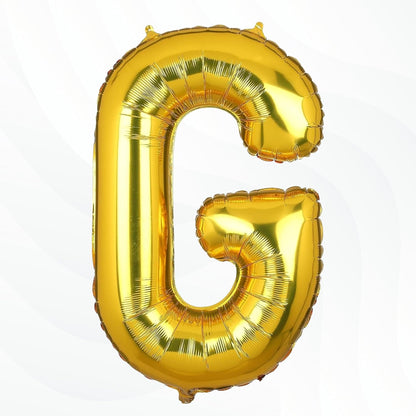 Alphabet Foil balloon | Letters A-Z and Numbers 0-9 in 16 inch | Alphabet foil balloon letters | Golden foil Balloons for Birthday, Other Kind of Parties, Celebrations and Decorations.