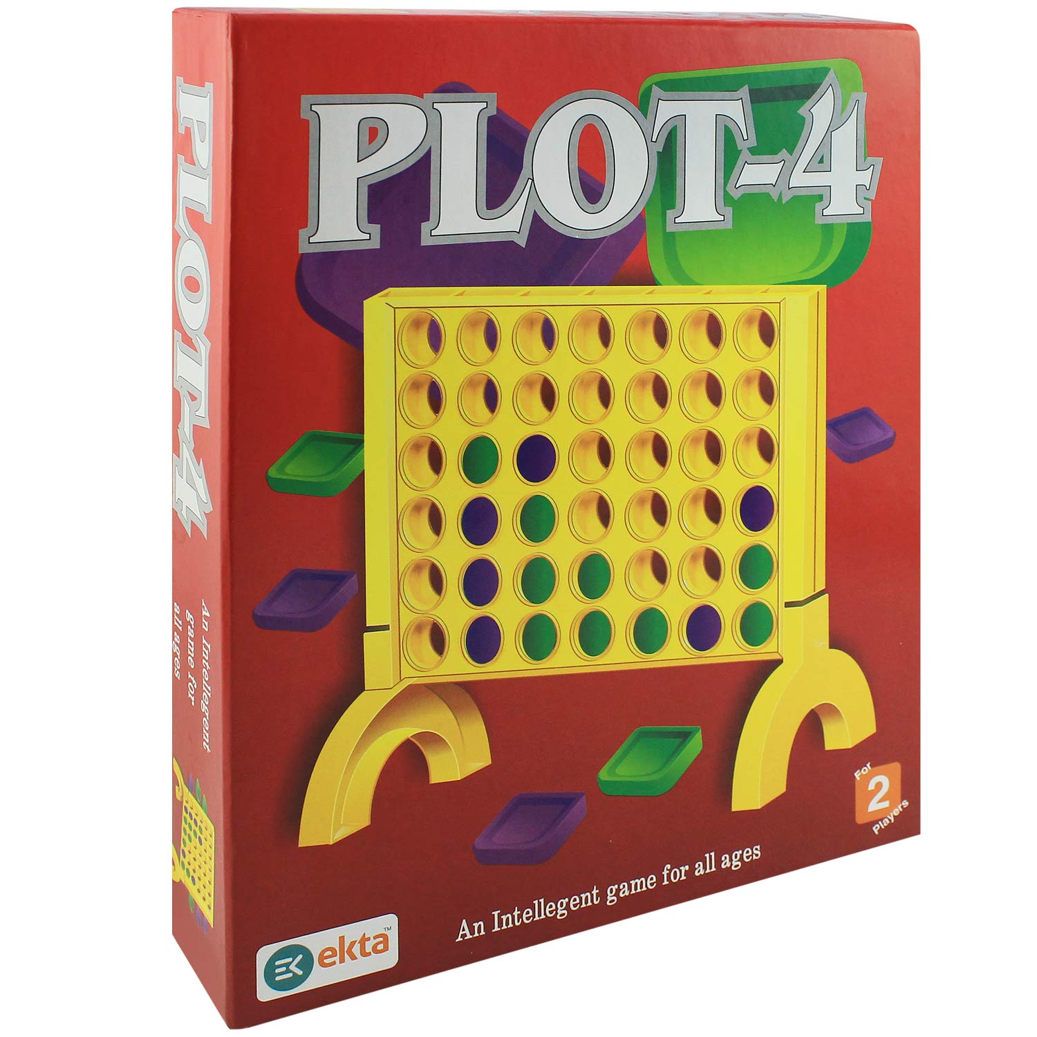 Plot-4 Board Game |Disc Dropping Game for Kids | Strategy Game