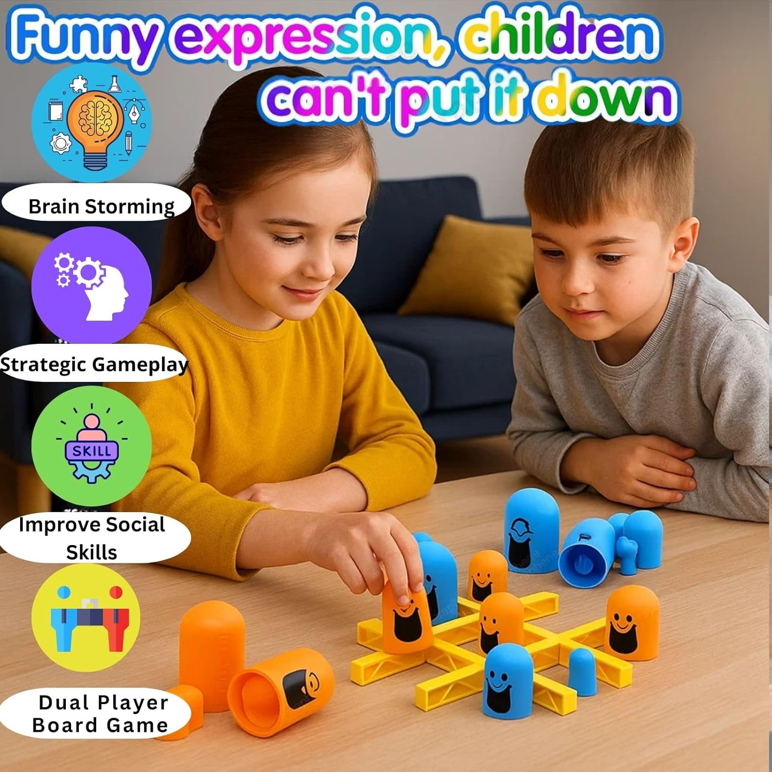 3D Tic Tac Toe Board Game | Cross & Zero | Gobble | Family Fun Strategy | Brain Development | Stack Mind Challenging Chess