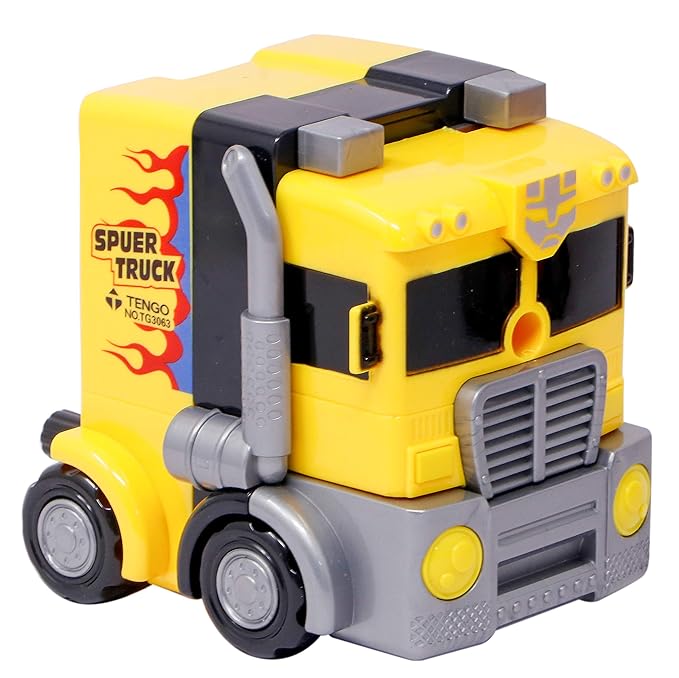 Truck Shape | Pencil Sharpener | Cute Design | Super Point Manual Pencil Sharpener for School | Stationary and Gift for Kids