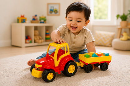 Tractor with Trolley Toy | Kids Play Toy | Perfect for toddlers and young children