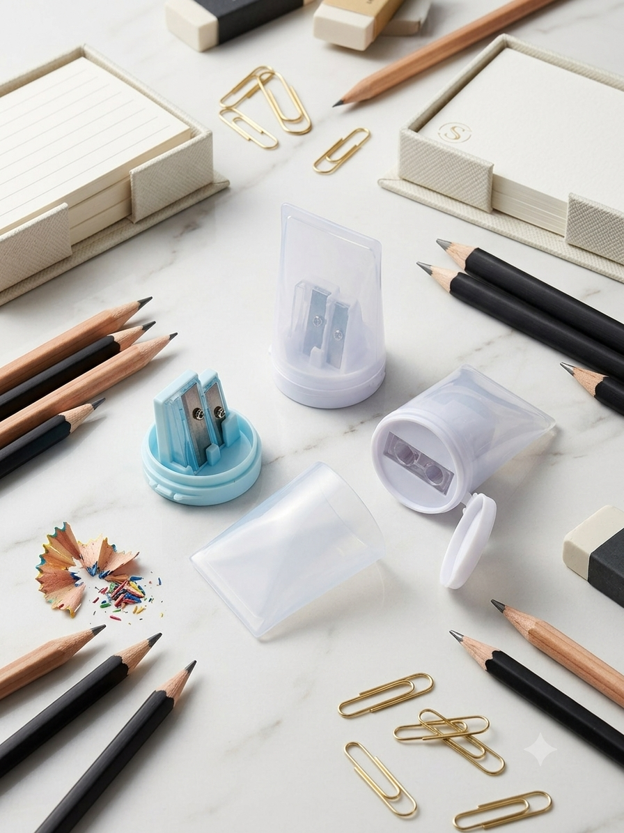 Cute Cartoon Pencil Sharpener Collection | Mini Cute Pencil Sharpeners for Kids | Fun & Colorful Stationery