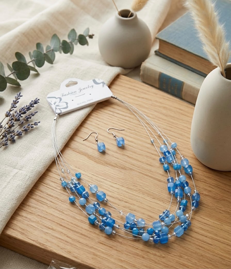 Beaded Necklace | Adjustable | Beads Jewellery for Women and Girls