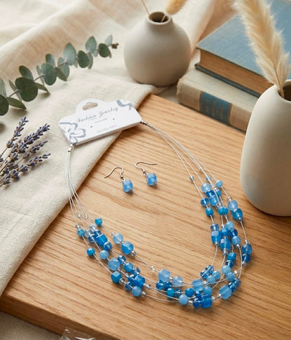 Beaded Necklace | Adjustable | Beads Jewellery for Women and Girls