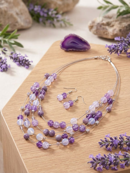 Beaded Necklace | Adjustable | Beads Jewellery for Women and Girls