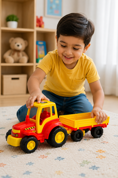 Tractor with Trolley Toy | Kids Play Toy | Perfect for toddlers and young children