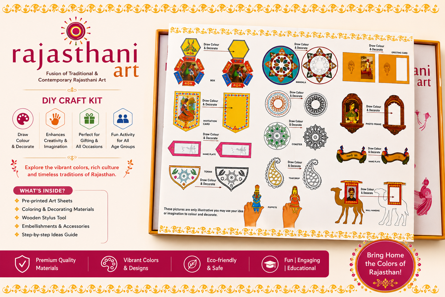 Rajasthani Art & Craft Kit