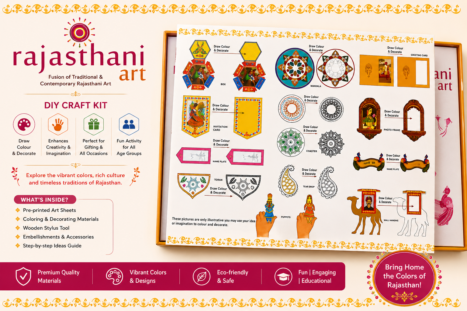 Rajasthani Art & Craft Kit