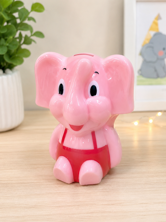 Saving Money Bank Elephant Coin Holder, Coin Box, Piggy Bank for Kids