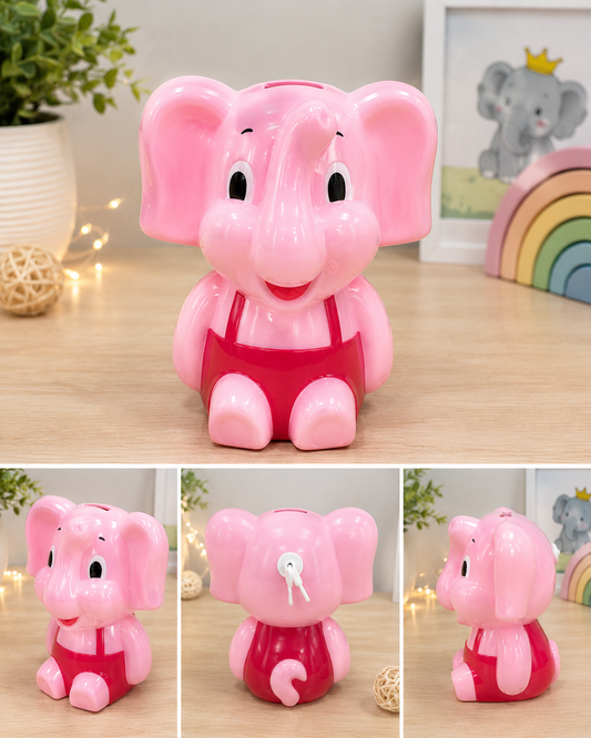 Saving Money Bank Elephant Coin Holder, Coin Box, Piggy Bank for Kids