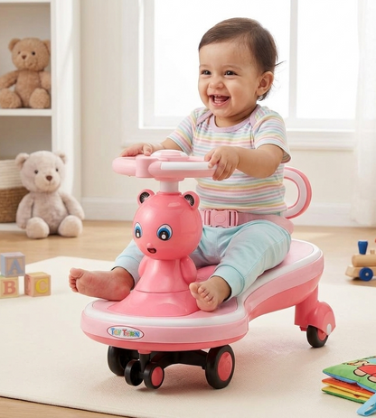 Swing Car | Kids Push Car | Magic Car for Kids | Comfortable Seats & Durable | Ride On Magic Car for 3+ Years Baby Boy & Girl | Kids Push Car